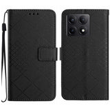 Rhombic Grid Texture Leather Phone Case, For Xiaomi 15 Ultra, For Xiaomi Poco X7 Pro, For Xiaomi 15 Pro, For Xiaomi 15, For Xiaomi 14T Pro 5G Global, For Xiaomi 14T 5G Global