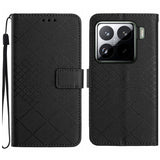 Rhombic Grid Texture Leather Phone Case, For Xiaomi 15 Ultra, For Xiaomi Poco X7 Pro, For Xiaomi 15 Pro, For Xiaomi 15, For Xiaomi 14T Pro 5G Global, For Xiaomi 14T 5G Global