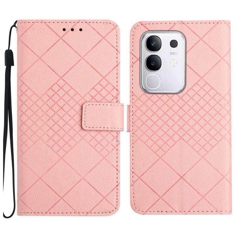Rhombic Grid Texture Leather Phone Case, For Xiaomi 15T, For Xiaomi 15 Ultra, For Xiaomi Poco X7 Pro, For Xiaomi 15 Pro, For Xiaomi 15, For Xiaomi 14T Pro 5G Global, For Xiaomi 14T 5G Global