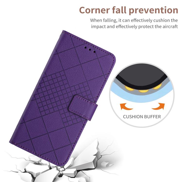 Rhombic Grid Texture Leather Phone Case, For Xiaomi 15T, For Xiaomi 15 Ultra, For Xiaomi Poco X7 Pro, For Xiaomi 15 Pro, For Xiaomi 15, For Xiaomi 14T Pro 5G Global, For Xiaomi 14T 5G Global