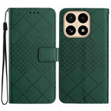 Rhombic Grid Texture Leather Phone Case, For Xiaomi 15T, For Xiaomi 15 Ultra, For Xiaomi Poco X7 Pro, For Xiaomi 15 Pro, For Xiaomi 15, For Xiaomi 14T Pro 5G Global, For Xiaomi 14T 5G Global