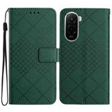 Rhombic Grid Texture Leather Phone Case, For Xiaomi 17T 5G, For Xiaomi Poco X8 Pro 5G, For Xiaomi 17 Pro Max, For Xiaomi 17 Pro, For Xiaomi 17, For Xiaomi Poco M7 4G 169mm, For Xiaomi 15T Pro, For Xiaomi 15T