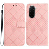 Rhombic Grid Texture Leather Phone Case, For Xiaomi 17T 5G, For Xiaomi Poco X8 Pro 5G, For Xiaomi 17 Pro Max, For Xiaomi 17 Pro, For Xiaomi 17, For Xiaomi Poco M7 4G 169mm, For Xiaomi 15T Pro, For Xiaomi 15T