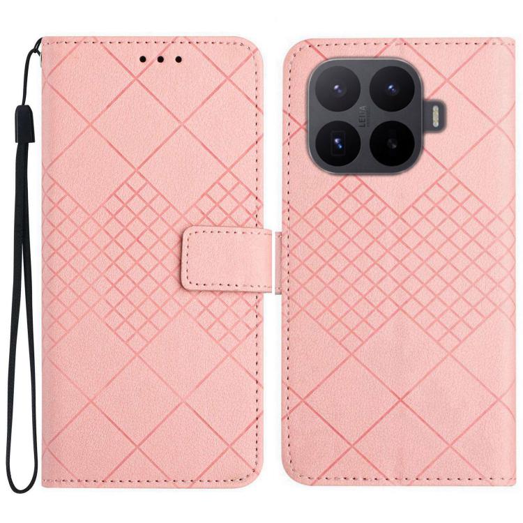 Rhombic Grid Texture Leather Phone Case, For Xiaomi 17T Pro 5G, For Xiaomi 17T 5G, For Xiaomi Poco X8 Pro 5G, For Xiaomi 17 Pro Max, For Xiaomi 17 Pro, For Xiaomi 17, For Xiaomi Poco M7 4G 169mm, For Xiaomi 15T Pro
