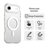 Candy Magsafe PC Hybrid TPU Phone Case, For iPhone Air, For iPhone 16 Pro Max, For iPhone 16 Pro, For iPhone 16 Plus, For iPhone 16, For iPhone 15 Pro Max