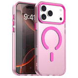 Candy Magsafe PC Hybrid TPU Phone Case, For iPhone 17 Pro Max, For iPhone 17 Pro Max C-type, For iPhone 17 Pro, For iPhone 17 Pro C-type, For iPhone 17, For iPhone Air
