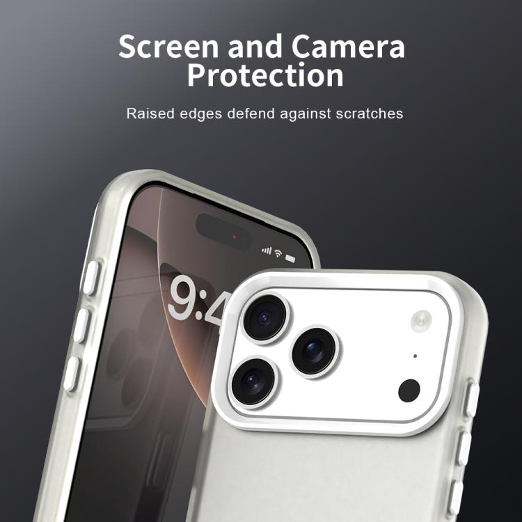 Candy PC Hybrid TPU Shockproof Phone Case, For iPhone 17 Pro Max, For iPhone 17 Pro, For iPhone 17, For iPhone Air, For iPhone 16 Pro Max, For iPhone 16 Pro