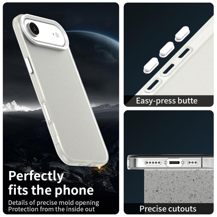 Candy PC Hybrid TPU Shockproof Phone Case, For iPhone 17 Air, For iPhone 16 Pro Max, For iPhone 16 Pro, For iPhone 16 Plus, For iPhone 16, For iPhone 15 Pro Max