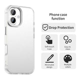 Candy PC Hybrid TPU Shockproof Phone Case, For iPhone 18, For iPhone 18 Pro, For iPhone 18 Pro Max, For iPhone 17 Pro Max, For iPhone 17 Pro, For iPhone 17