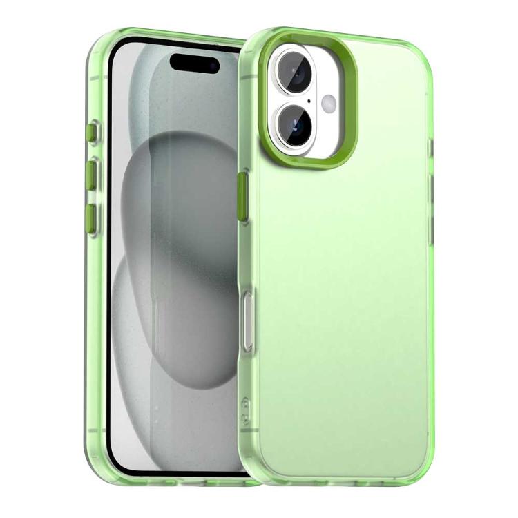 Candy PC Hybrid TPU Shockproof Phone Case, For iPhone 18, For iPhone 18 Pro, For iPhone 18 Pro Max, For iPhone 17 Pro Max, For iPhone 17 Pro, For iPhone 17