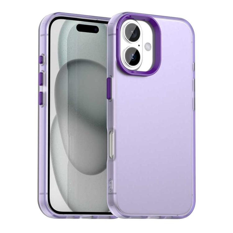 Candy PC Hybrid TPU Shockproof Phone Case, For iPhone 18, For iPhone 18 Pro, For iPhone 18 Pro Max, For iPhone 17 Pro Max, For iPhone 17 Pro, For iPhone 17