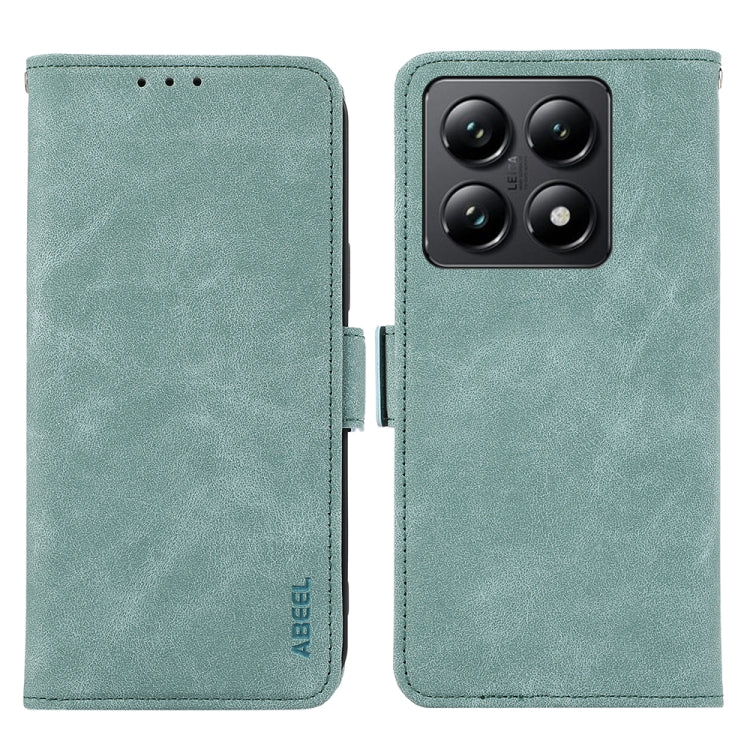 ABEEL Frosted Magnetic RFID Leather Phone Case, For Xiaomi 15 Ultra, For Xiaomi Poco X7 Pro, For Xiaomi 14T Pro, For Xiaomi 14T