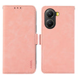ABEEL Frosted Magnetic RFID Leather Phone Case, For Xiaomi 15 Ultra, For Xiaomi Poco X7 Pro, For Xiaomi 14T Pro, For Xiaomi 14T