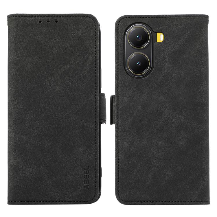 ABEEL Frosted Magnetic RFID Leather Phone Case, For Xiaomi 15 Ultra, For Xiaomi Poco X7 Pro, For Xiaomi 14T Pro, For Xiaomi 14T
