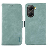 ABEEL Frosted Magnetic RFID Leather Phone Case, For Xiaomi 15 Ultra, For Xiaomi Poco X7 Pro, For Xiaomi 14T Pro, For Xiaomi 14T