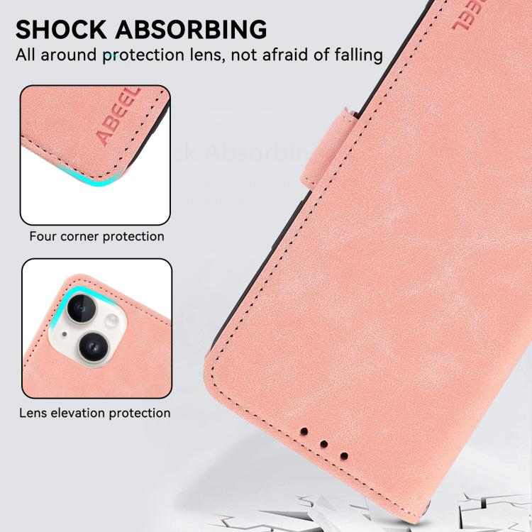 ABEEL Frosted Magnetic RFID Leather Phone Case, For Xiaomi 15 Ultra, For Xiaomi Poco X7 Pro, For Xiaomi 14T Pro, For Xiaomi 14T