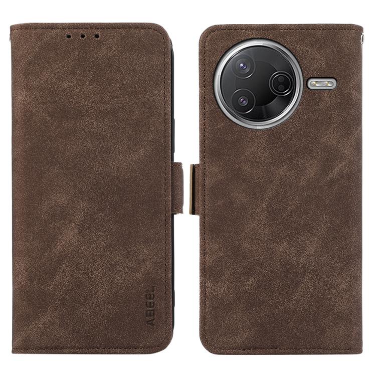 ABEEL Frosted Magnetic RFID Leather Phone Case, For Xiaomi 17T Pro 5G, For Xiaomi 17T 5G, For Xiaomi 17 Pro Max, For Xiaomi 17 Pro, For Xiaomi 17, For Xiaomi 15T Pro 5G, For Xiaomi 15T 5G, For Xiaomi Poco F7 Pro / F7 Ultra Global