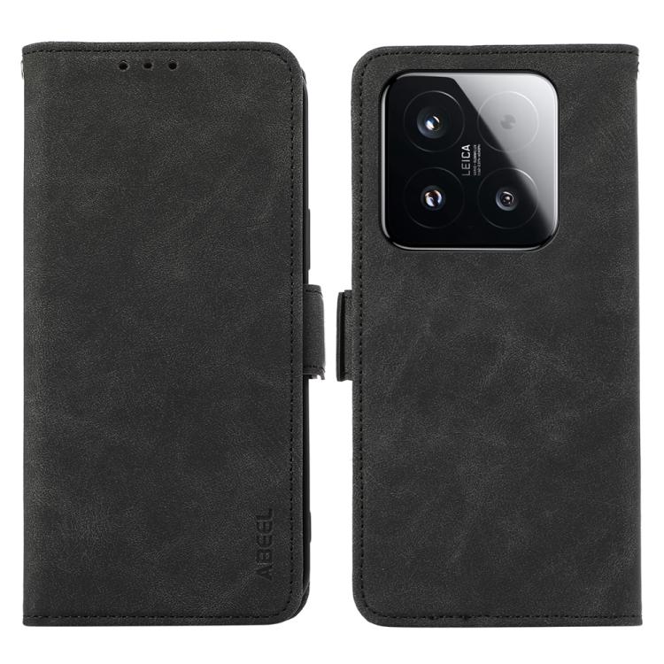 ABEEL Frosted Magnetic RFID Leather Phone Case, For Xiaomi 17T Pro 5G, For Xiaomi 17T 5G, For Xiaomi 17 Pro Max, For Xiaomi 17 Pro, For Xiaomi 17, For Xiaomi 15T Pro 5G, For Xiaomi 15T 5G, For Xiaomi Poco F7 Pro / F7 Ultra Global