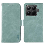 ABEEL Frosted Magnetic RFID Leather Phone Case, For Xiaomi 17T Pro 5G, For Xiaomi 17T 5G, For Xiaomi 17 Pro Max, For Xiaomi 17 Pro, For Xiaomi 17, For Xiaomi 15T Pro 5G, For Xiaomi 15T 5G, For Xiaomi Poco F7 Pro / F7 Ultra Global