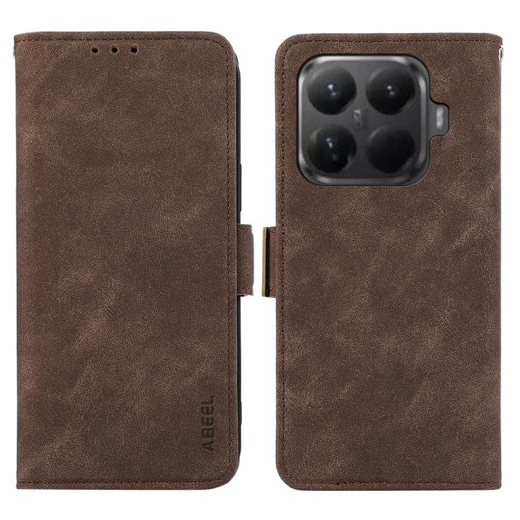 ABEEL Frosted Magnetic RFID Leather Phone Case, For Xiaomi 17T Pro 5G, For Xiaomi 17T 5G, For Xiaomi 17 Pro Max, For Xiaomi 17 Pro, For Xiaomi 17, For Xiaomi 15T Pro 5G, For Xiaomi 15T 5G, For Xiaomi Poco F7 Pro / F7 Ultra Global