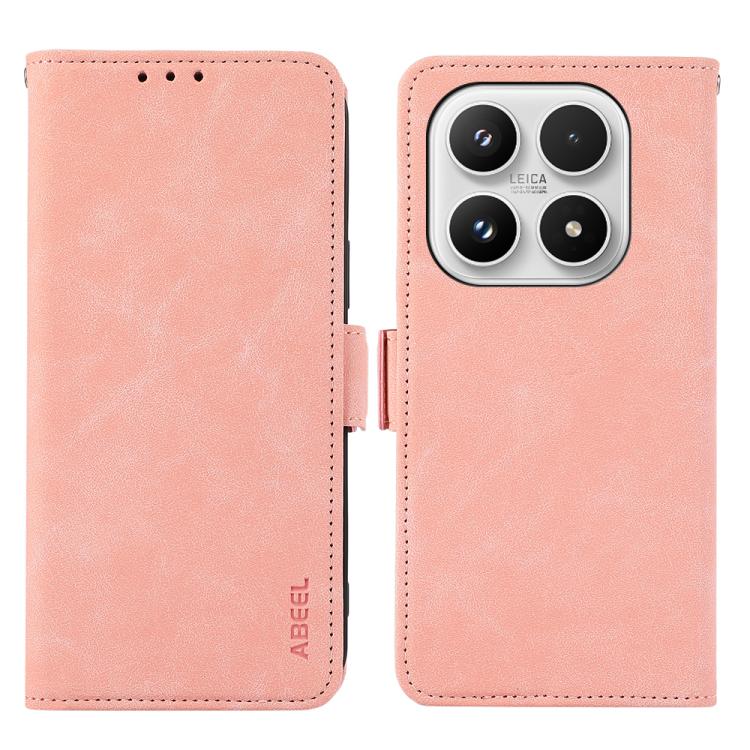 ABEEL Frosted Magnetic RFID Leather Phone Case, For Xiaomi 17T Pro 5G, For Xiaomi 17T 5G, For Xiaomi 17 Pro Max, For Xiaomi 17 Pro, For Xiaomi 17, For Xiaomi 15T Pro 5G, For Xiaomi 15T 5G, For Xiaomi Poco F7 Pro / F7 Ultra Global