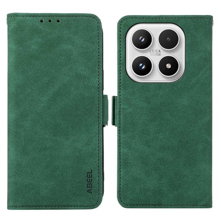 ABEEL Frosted Magnetic RFID Leather Phone Case, For Xiaomi 17T Pro 5G, For Xiaomi 17T 5G, For Xiaomi 17 Pro Max, For Xiaomi 17 Pro, For Xiaomi 17, For Xiaomi 15T Pro 5G, For Xiaomi 15T 5G, For Xiaomi Poco F7 Pro / F7 Ultra Global