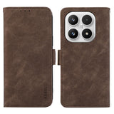 ABEEL Frosted Magnetic RFID Leather Phone Case, For Xiaomi 17T Pro 5G, For Xiaomi 17T 5G, For Xiaomi 17 Pro Max, For Xiaomi 17 Pro, For Xiaomi 17, For Xiaomi 15T Pro 5G, For Xiaomi 15T 5G, For Xiaomi Poco F7 Pro / F7 Ultra Global