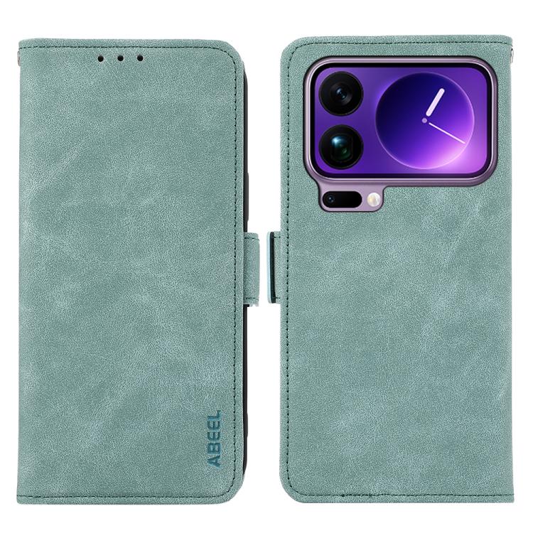 ABEEL Frosted Magnetic RFID Leather Phone Case, For Xiaomi 17T Pro 5G, For Xiaomi 17T 5G, For Xiaomi 17 Pro Max, For Xiaomi 17 Pro, For Xiaomi 17, For Xiaomi 15T Pro 5G, For Xiaomi 15T 5G, For Xiaomi Poco F7 Pro / F7 Ultra Global