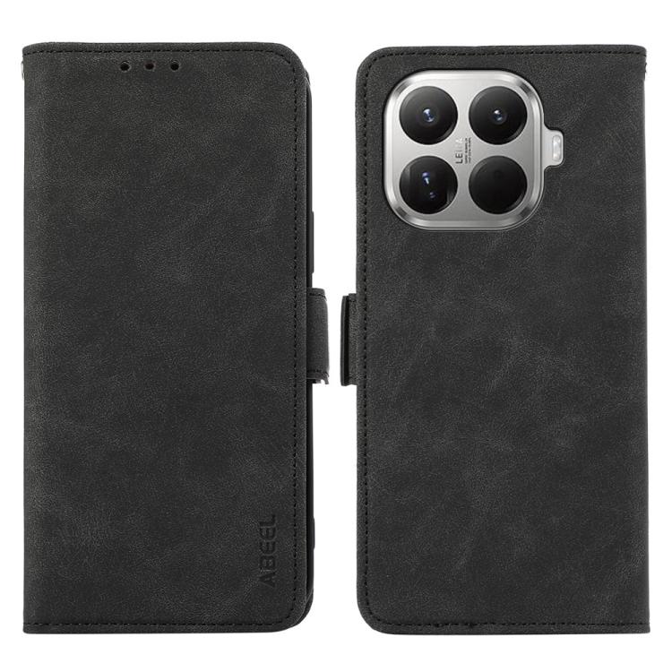 ABEEL Frosted Magnetic RFID Leather Phone Case, For Xiaomi 17T Pro 5G, For Xiaomi 17T 5G, For Xiaomi 17 Pro Max, For Xiaomi 17 Pro, For Xiaomi 17, For Xiaomi 15T Pro 5G, For Xiaomi 15T 5G, For Xiaomi Poco F7 Pro / F7 Ultra Global