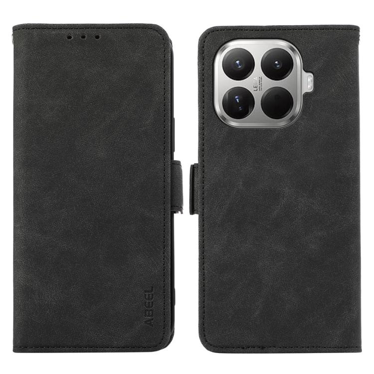 ABEEL Frosted Magnetic RFID Leather Phone Case, For Xiaomi 17T Pro 5G, For Xiaomi 17T 5G, For Xiaomi 17 Pro Max, For Xiaomi 17 Pro, For Xiaomi 17, For Xiaomi 15T Pro 5G, For Xiaomi 15T 5G, For Xiaomi Poco F7 Pro / F7 Ultra Global