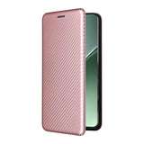 Carbon Fiber Texture Flip Leather Phone Case, For Xiaomi 15, For Xiaomi 14T Pro, For Xiaomi 14T