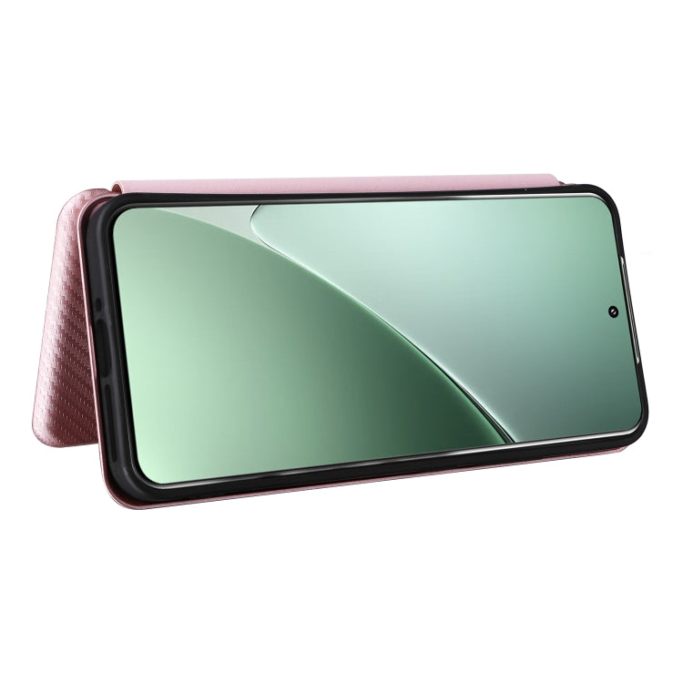 Carbon Fiber Texture Flip Leather Phone Case, For Xiaomi 15, For Xiaomi 14T Pro, For Xiaomi 14T