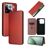 Carbon Fiber Texture Flip Leather Phone Case, For Xiaomi 15 Pro, For Xiaomi 15, For Xiaomi 14T Pro, For Xiaomi 14T