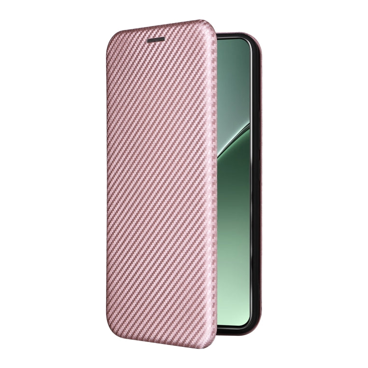 Carbon Fiber Texture Flip Leather Phone Case, For Xiaomi 15 Pro, For Xiaomi 15, For Xiaomi 14T Pro, For Xiaomi 14T