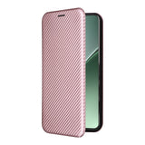 Carbon Fiber Texture Flip Leather Phone Case, For Xiaomi 15 Pro, For Xiaomi 15, For Xiaomi 14T Pro, For Xiaomi 14T