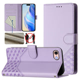 Honeycomb Embossing RFID Leather Phone Case, For iPhone 14 Pro Max, For iPhone SE 2022 / 2020 / 8 / 7, For iPhone 13 Pro Max, For iPhone 13 Pro, For iPhone 13 mini, For iPhone 12 / 12 Pro, For iPhone 12 Pro Max, For iPhone 12 mini