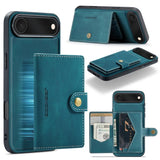 JEEHOOD J01 Retro Magnetic Detachable Wallet Phone Case, For iPhone 17e / 16e, For iPhone 17 Pro Max, For iPhone 17 Pro, For iPhone Air, For iPhone 16 Pro Max, For iPhone 16 Pro
