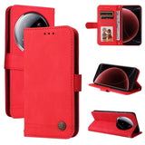 Skin Feel Life Tree Metal Button Leather Phone Case, For Xiaomi 15T Pro 5G, For Xiaomi 15T 5G, For Xiaomi 15 Ultra, For Xiaomi 15 Pro, For Xiaomi 15, For Xiaomi 14T Pro, For Xiaomi 14T