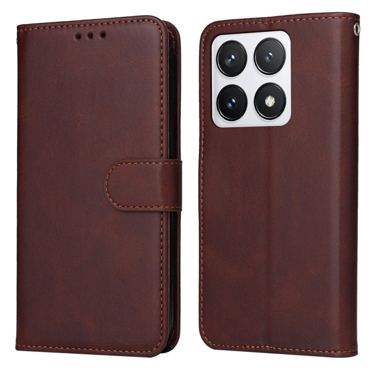 Classic Calf Texture Flip Leather Phone Case, For Xiaomi 15T 5G, For Xiaomi 15 Ultra, For Xiaomi 15 Pro, For Xiaomi 15, For Xiaomi 14T Pro, For Xiaomi 14T