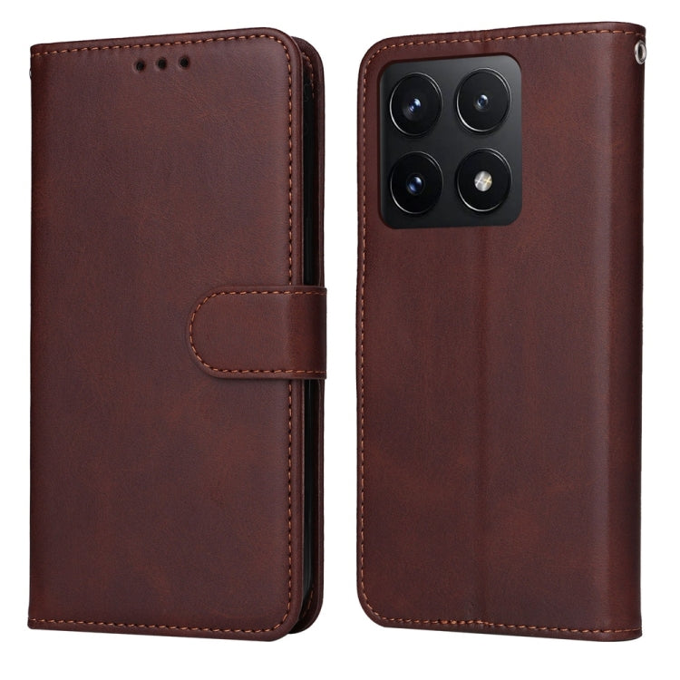 Classic Calf Texture Flip Leather Phone Case, For Xiaomi 15T 5G, For Xiaomi 15 Ultra, For Xiaomi 15 Pro, For Xiaomi 15, For Xiaomi 14T Pro, For Xiaomi 14T