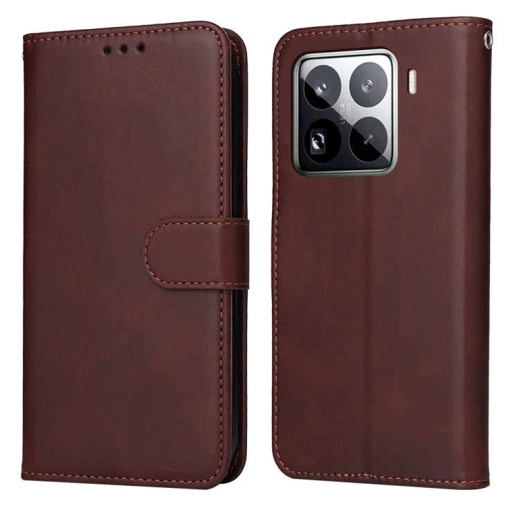 Classic Calf Texture Flip Leather Phone Case, For Xiaomi 15T Pro 5G, For Xiaomi 15T 5G, For Xiaomi 15 Ultra, For Xiaomi 15 Pro, For Xiaomi 15, For Xiaomi 14T Pro, For Xiaomi 14T