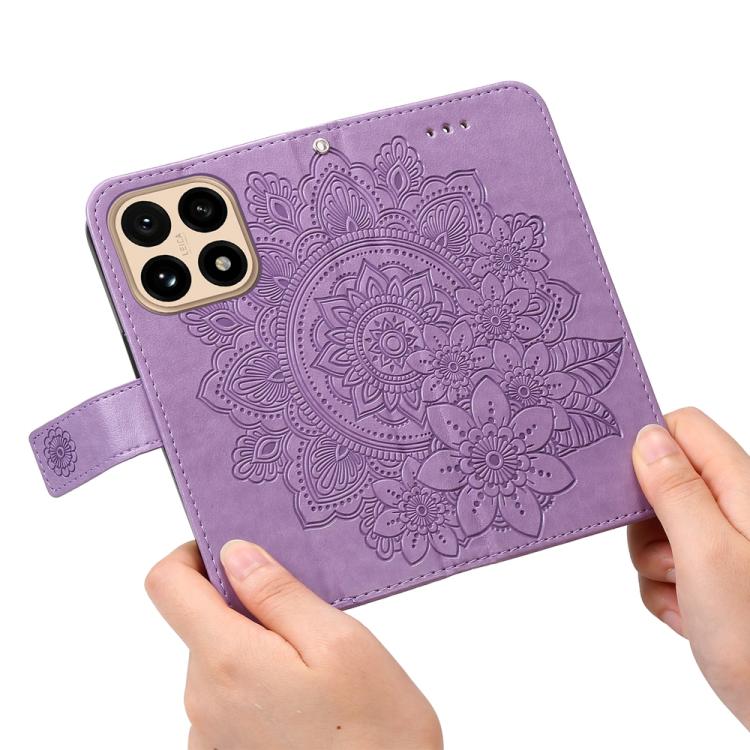 Seven-petal Flowers Embossing Leather Phone Case, For Xiaomi 15T 5G, For Xiaomi 15 Ultra, For Xiaomi 15 Pro, For Xiaomi 15, For Xiaomi 14T Pro, For Xiaomi 14T