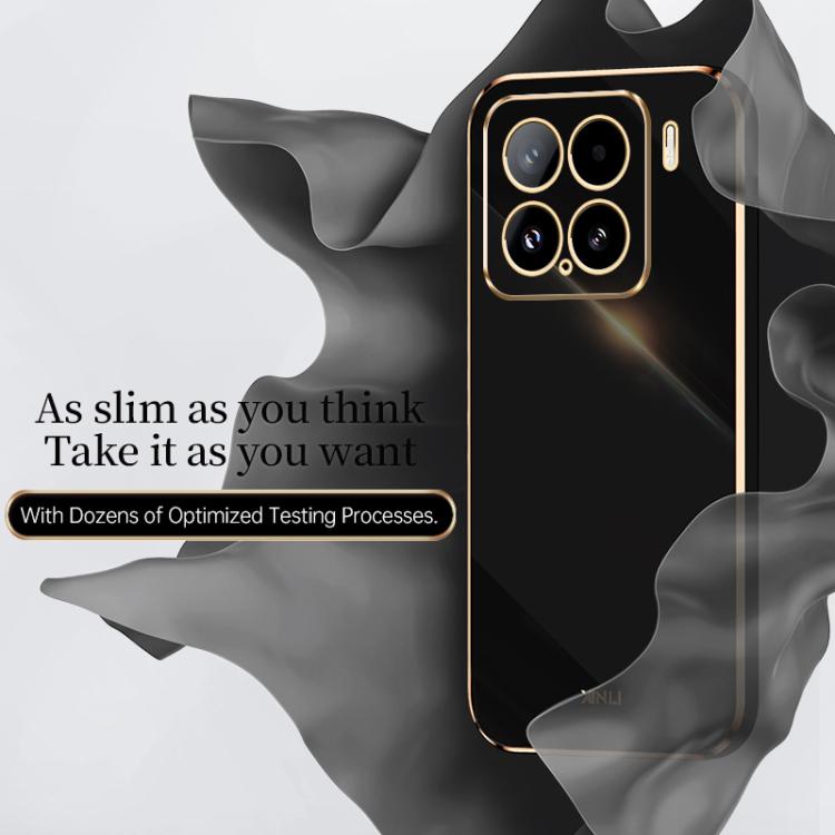 XINLI Straight Edge 6D Electroplate TPU Phone Case, For Xiaomi 15, For Xiaomi 14T Pro 5G Global, For Xiaomi 14T 5G Global