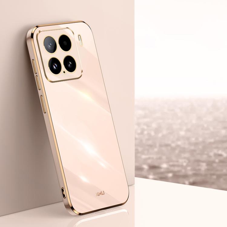 XINLI Straight Edge 6D Electroplate TPU Phone Case, For Xiaomi Poco M7 Pro 5G, For Xiaomi 15 Pro, For Xiaomi 15, For Xiaomi 14T Pro 5G Global, For Xiaomi 14T 5G Global