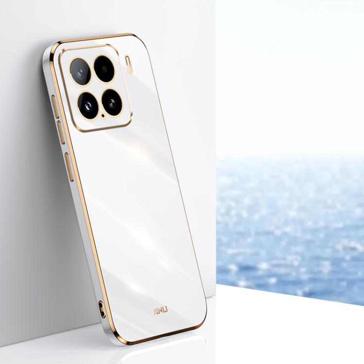XINLI Straight Edge 6D Electroplate TPU Phone Case, For Xiaomi Poco M7 Pro 5G, For Xiaomi 15 Pro, For Xiaomi 15, For Xiaomi 14T Pro 5G Global, For Xiaomi 14T 5G Global