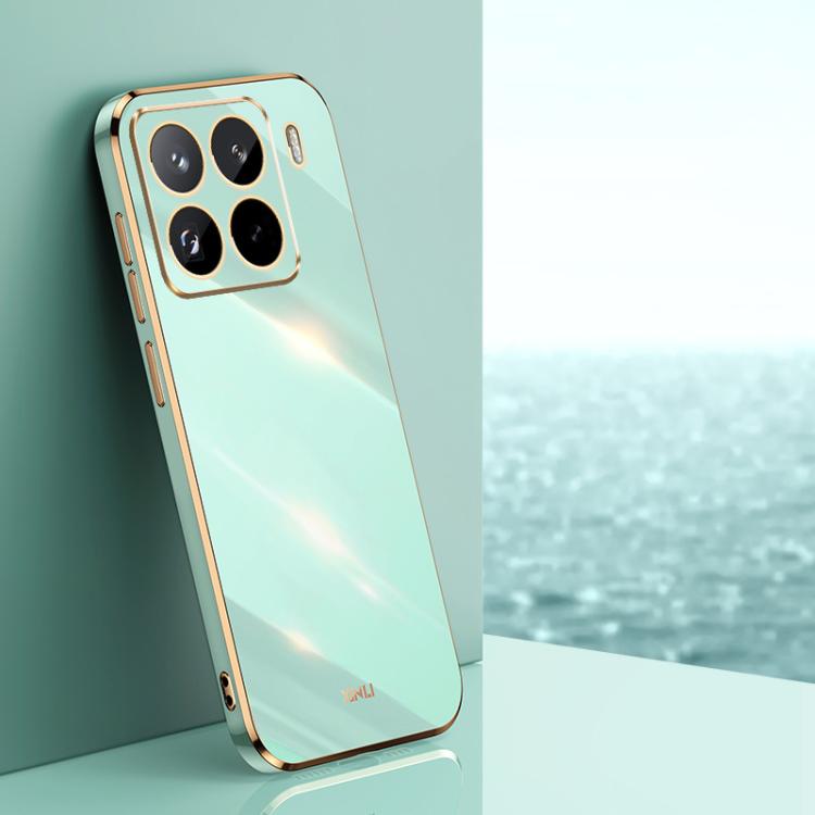 XINLI Straight Edge 6D Electroplate TPU Phone Case, For Xiaomi Poco M7 Pro 5G, For Xiaomi 15 Pro, For Xiaomi 15, For Xiaomi 14T Pro 5G Global, For Xiaomi 14T 5G Global