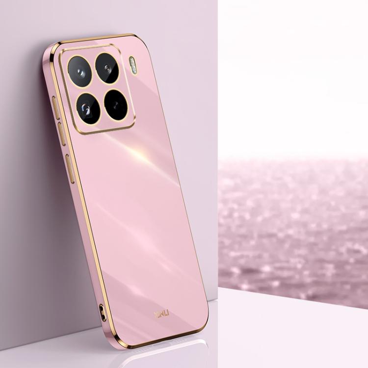 XINLI Straight Edge 6D Electroplate TPU Phone Case, For Xiaomi Poco M7 Pro 5G, For Xiaomi 15 Pro, For Xiaomi 15, For Xiaomi 14T Pro 5G Global, For Xiaomi 14T 5G Global