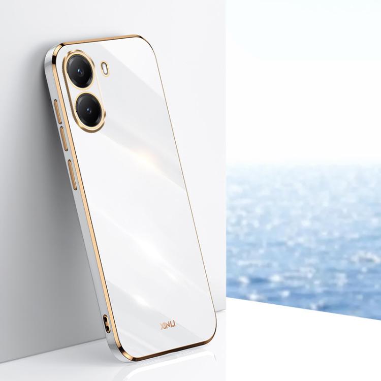 XINLI Straight Edge 6D Electroplate TPU Phone Case, For Xiaomi 15T Global, For Xiaomi Civi 5 Pro, For Xiaomi 15 Ultra, For Xiaomi Poco X7 Pro 5G, For Xiaomi Poco M7 Pro 5G, For Xiaomi 15 Pro