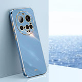 XINLI Straight Edge 6D Electroplate TPU Phone Case, For Xiaomi 15T Global, For Xiaomi Civi 5 Pro, For Xiaomi 15 Ultra, For Xiaomi Poco X7 Pro 5G, For Xiaomi Poco M7 Pro 5G, For Xiaomi 15 Pro