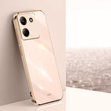 XINLI Straight Edge 6D Electroplate TPU Phone Case, For Xiaomi Poco M7 Pro 5G, For Xiaomi 15 Pro, For Xiaomi 15, For Xiaomi 14T Pro 5G Global, For Xiaomi 14T 5G Global